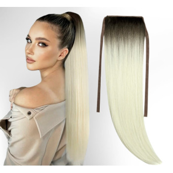 Coada de par White Platinum Ombre #1B/#613